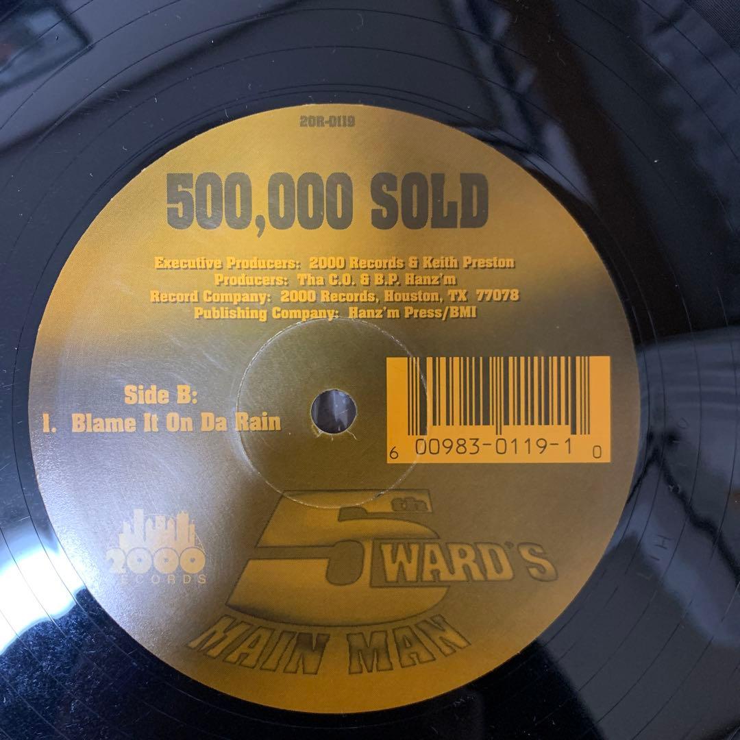 5 WARD'S MAIN MAN G-RAP G-FUNK TX レコード