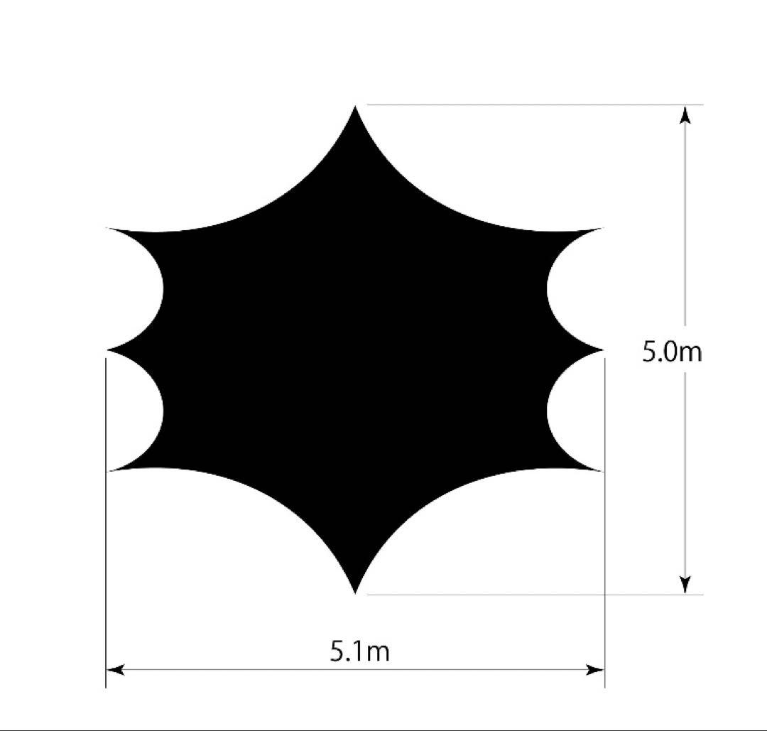 Crow Tarp ブラック　タープ