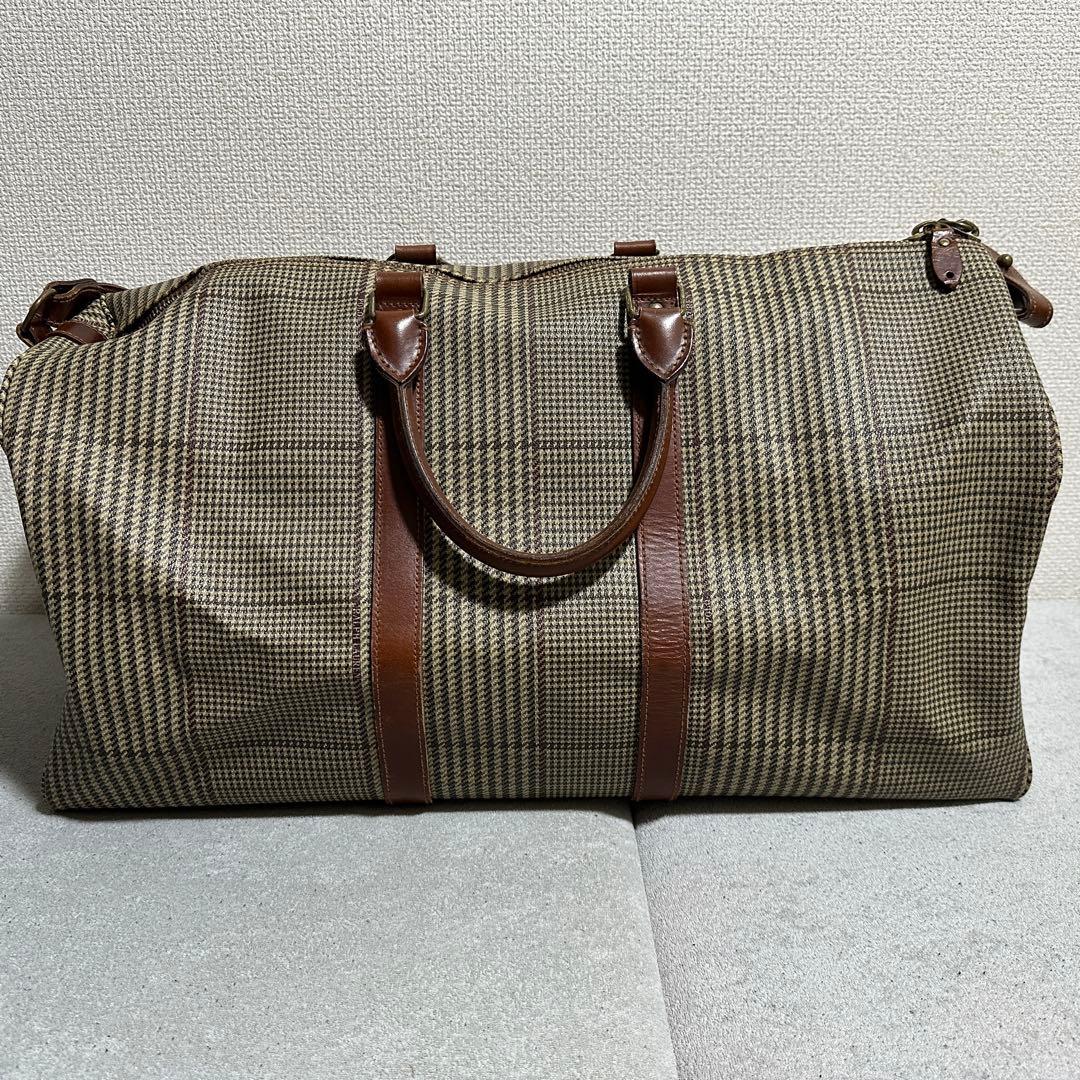 専用★美品✨大容量 2way 横幅60㎝　ラルフローレン　ボストンバッグ　千鳥格