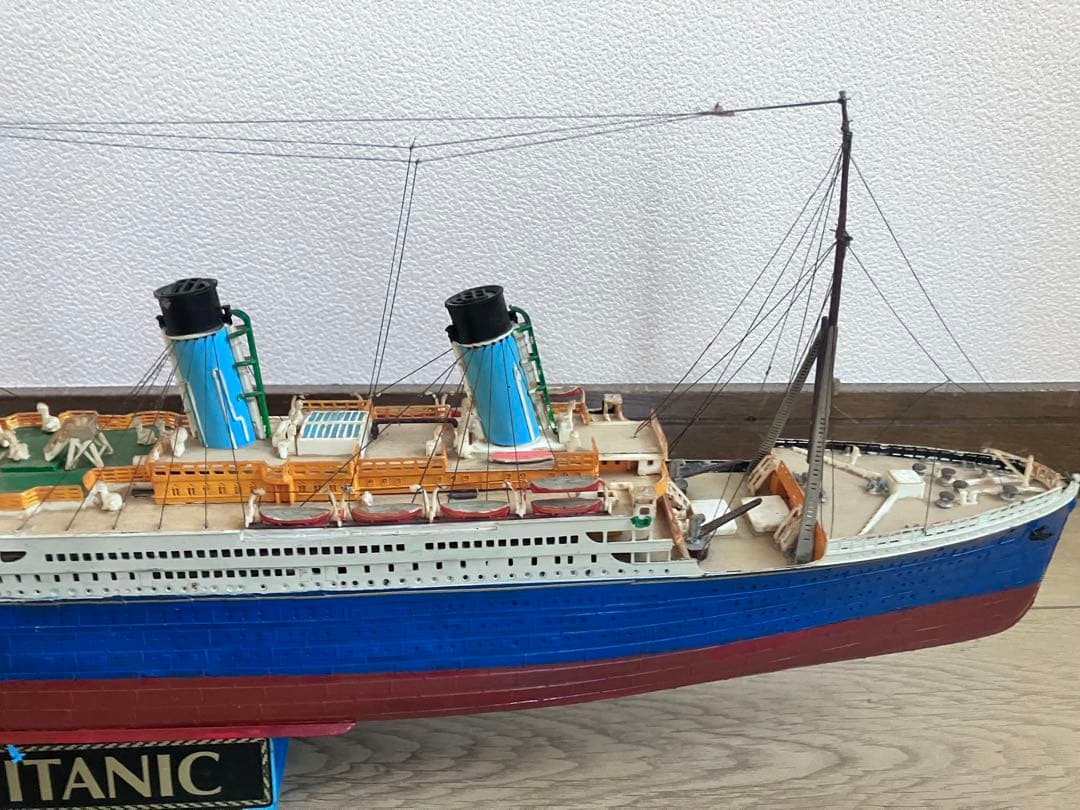 RMS TITANIC 1912 タイタニック 1/400模型 中古 ケースなし