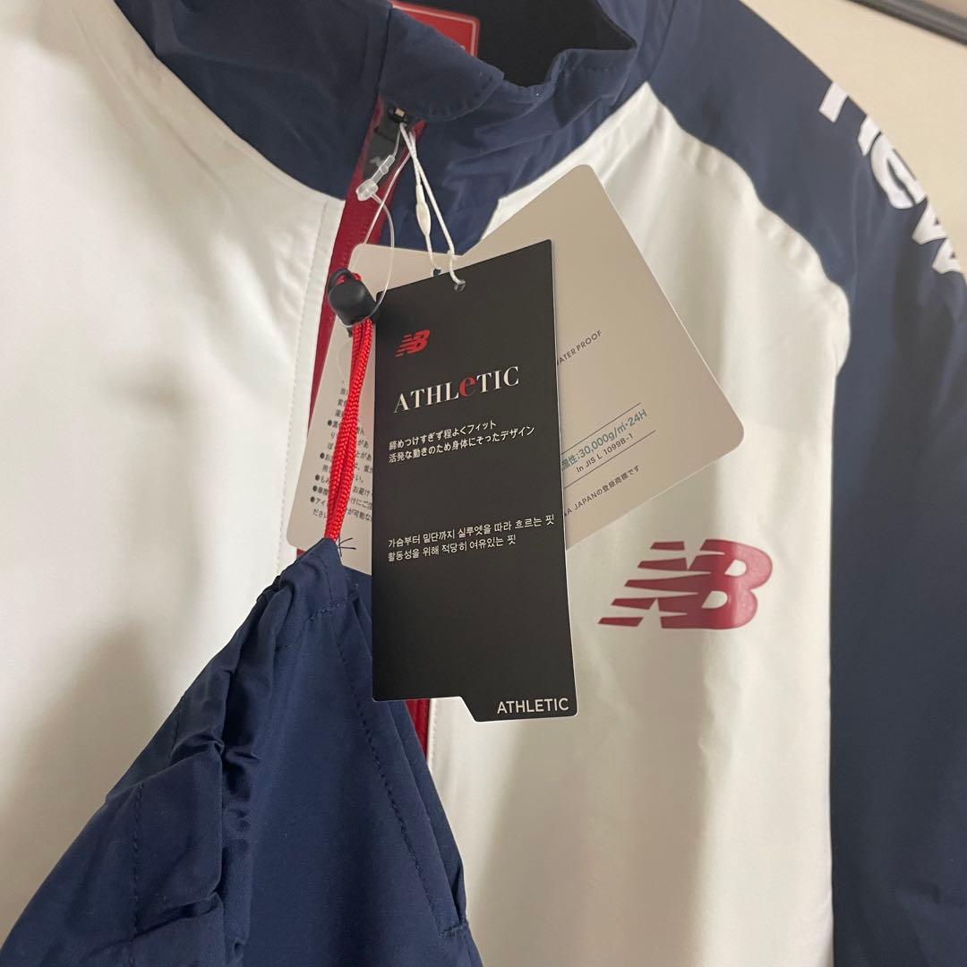 新品　ニューバランス　ゴルフ　レインウェア　7(2XL) 上下セットアップ