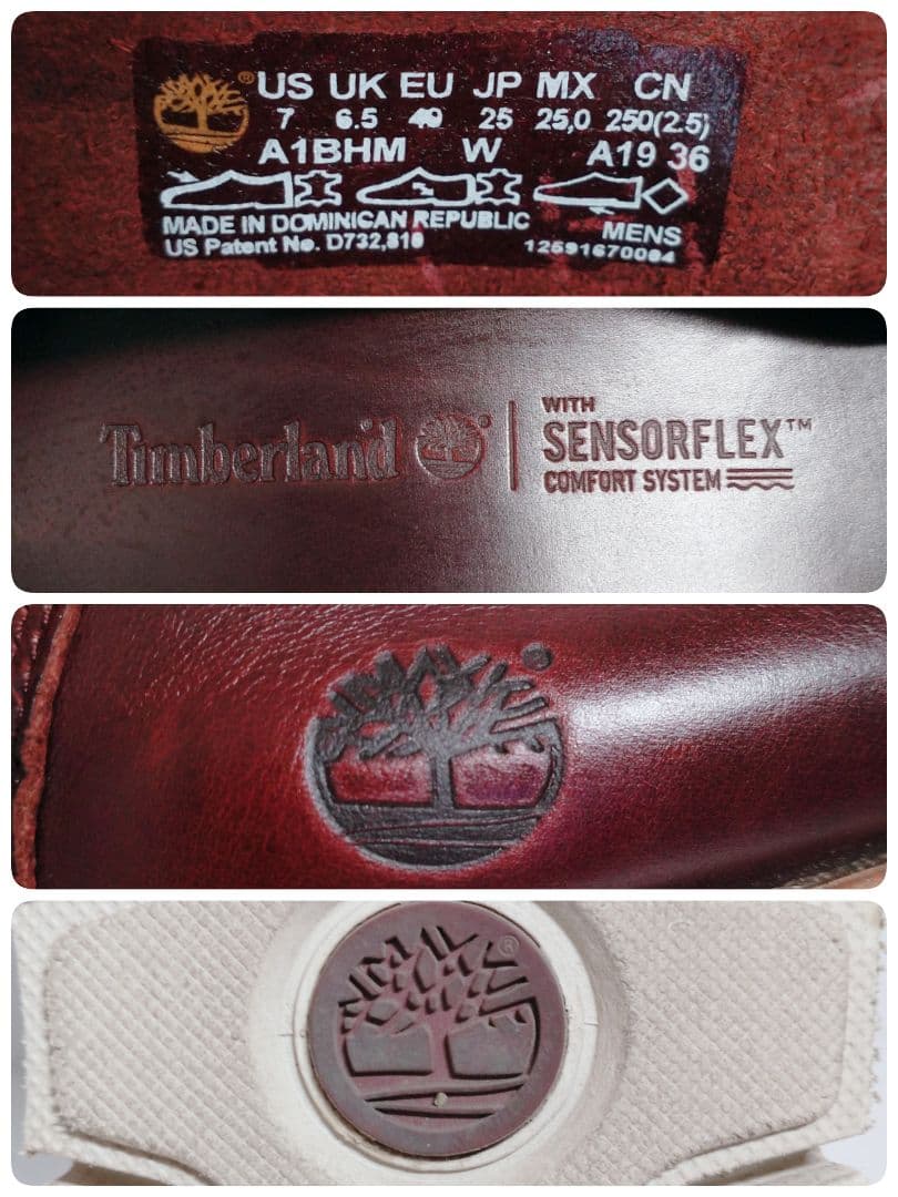 【美品】Timberland 本革デッキシューズ 25cm センサーフレックス