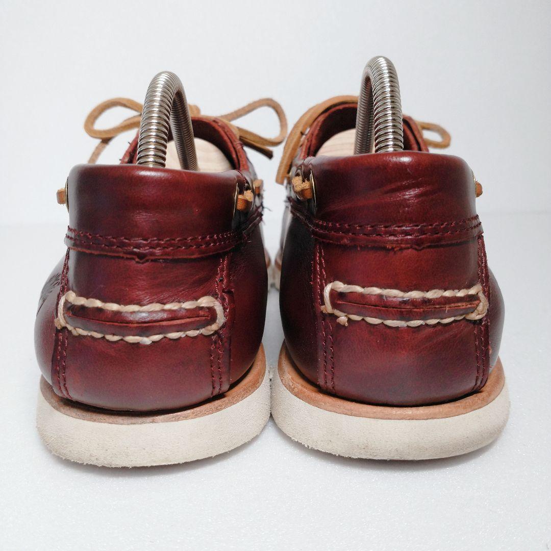【美品】Timberland 本革デッキシューズ 25cm センサーフレックス