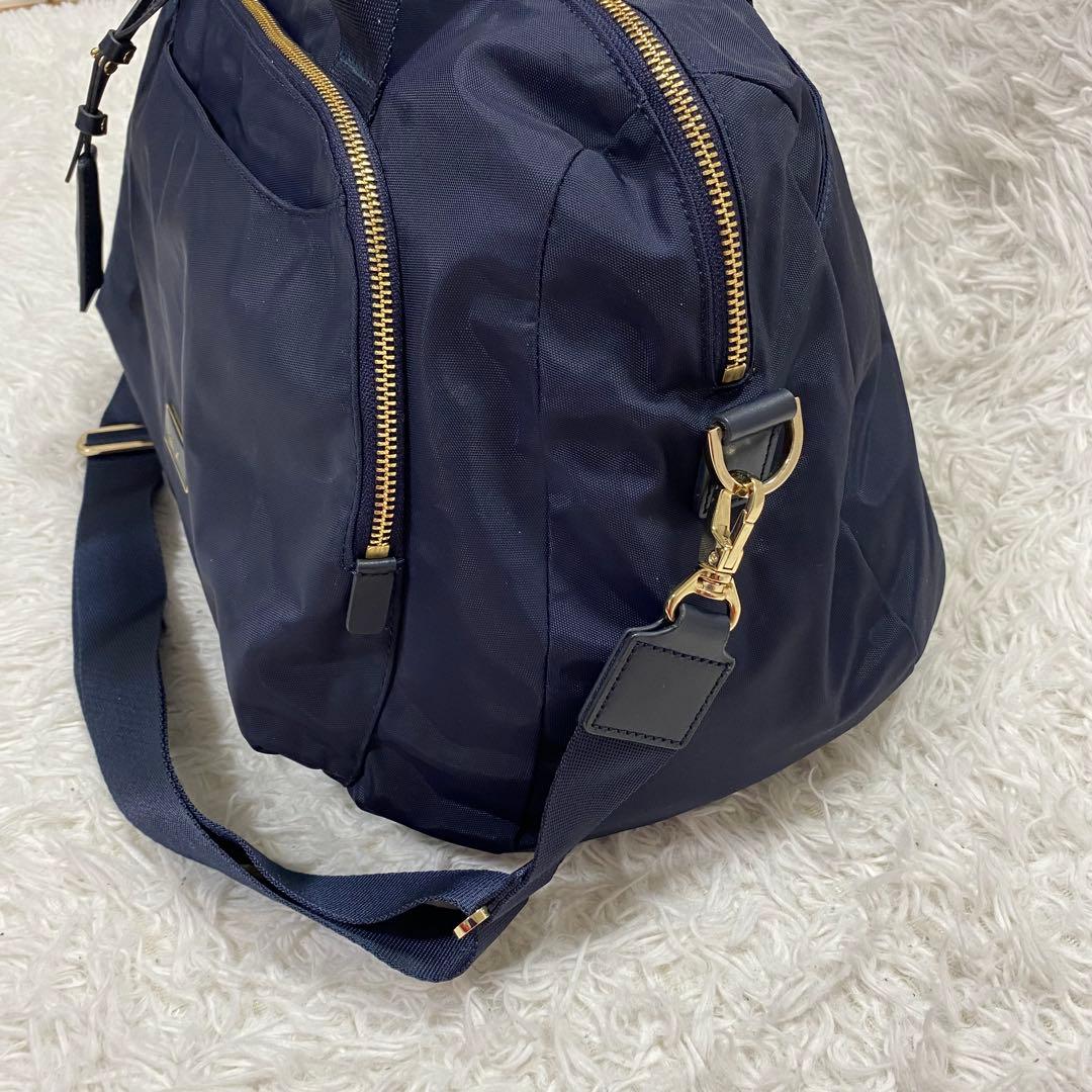 極美品✨ agnes b. アニエスベー　ボストンバック　南京錠　2way