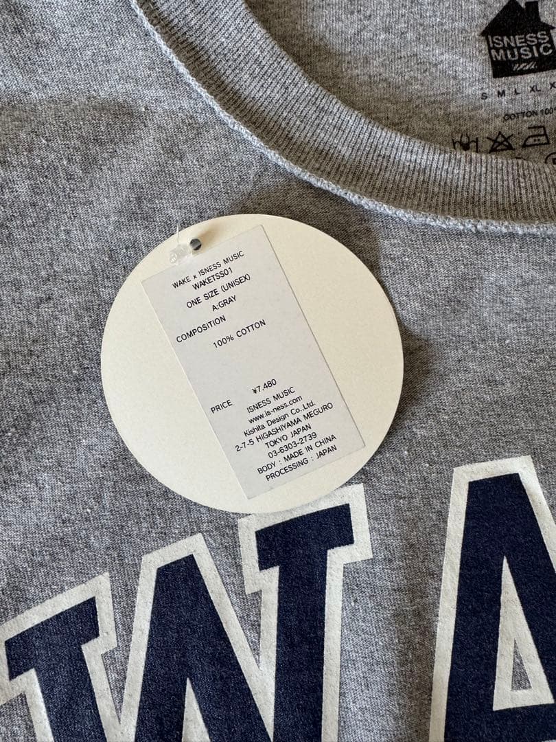 a*f様 wake × is-ness music inside out Tシャ
