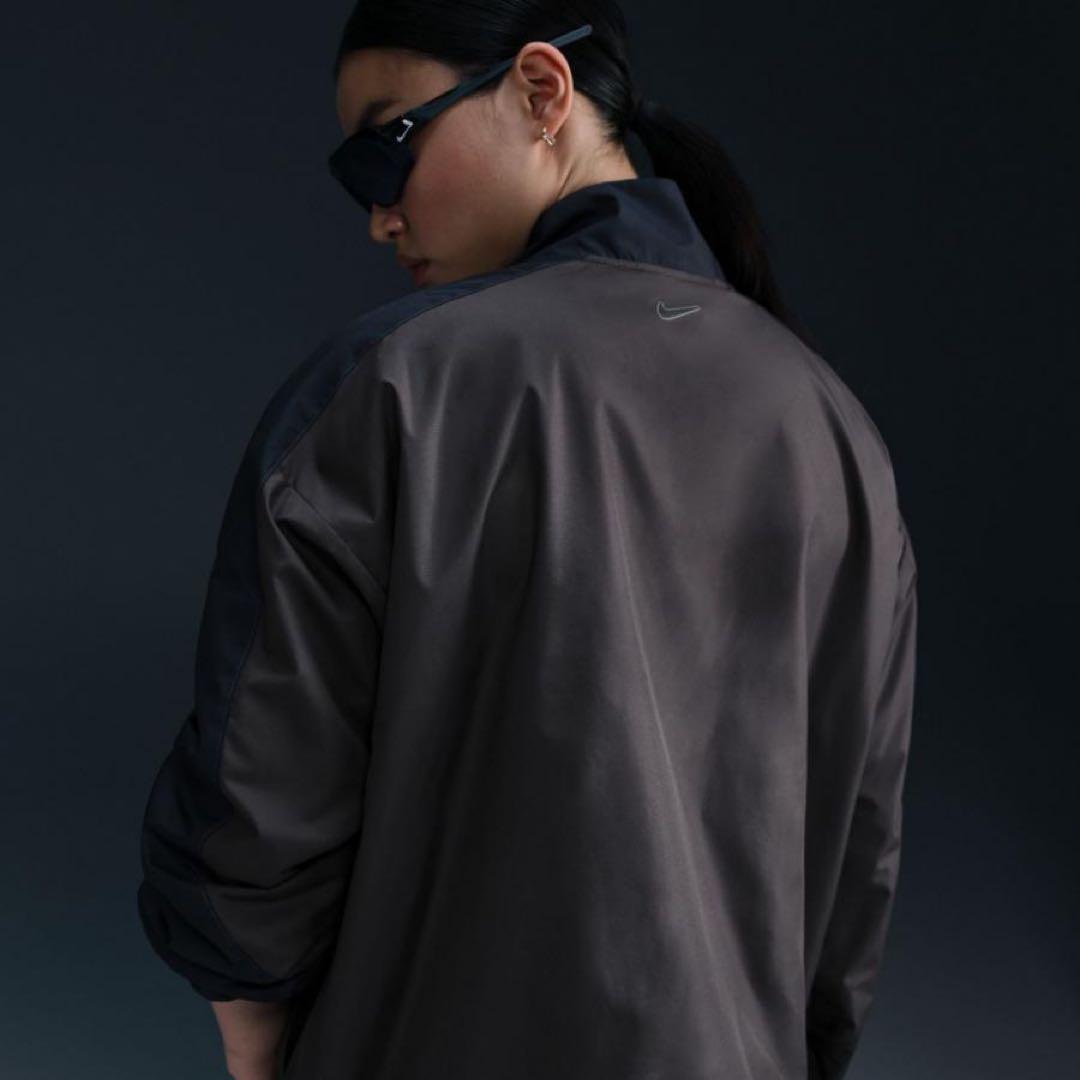 XL 新品 ナイキ ランニングジャケット ハーフジップ レディース フリース
