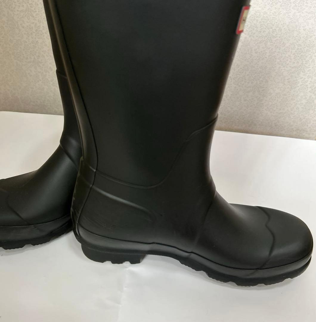 ハンター長靴　24.5 〜25 cm 黒（ジャパンブラック）