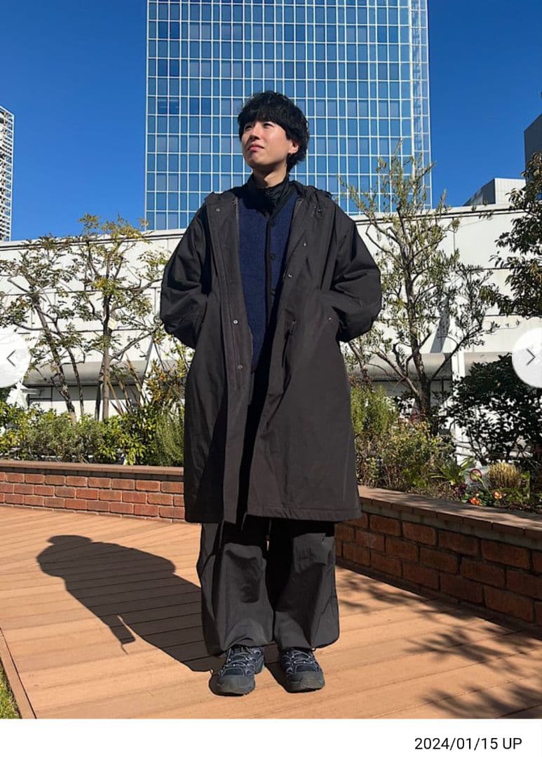SHIPS×DKmade パディング（中綿入り）M-51モッズコート L