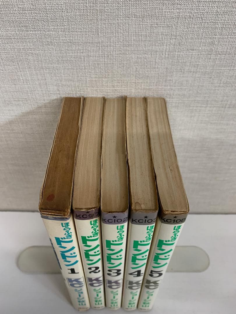 91【初版あり】 ほらふきドンドン　全5巻　ジョージ秋山　KCコミックス