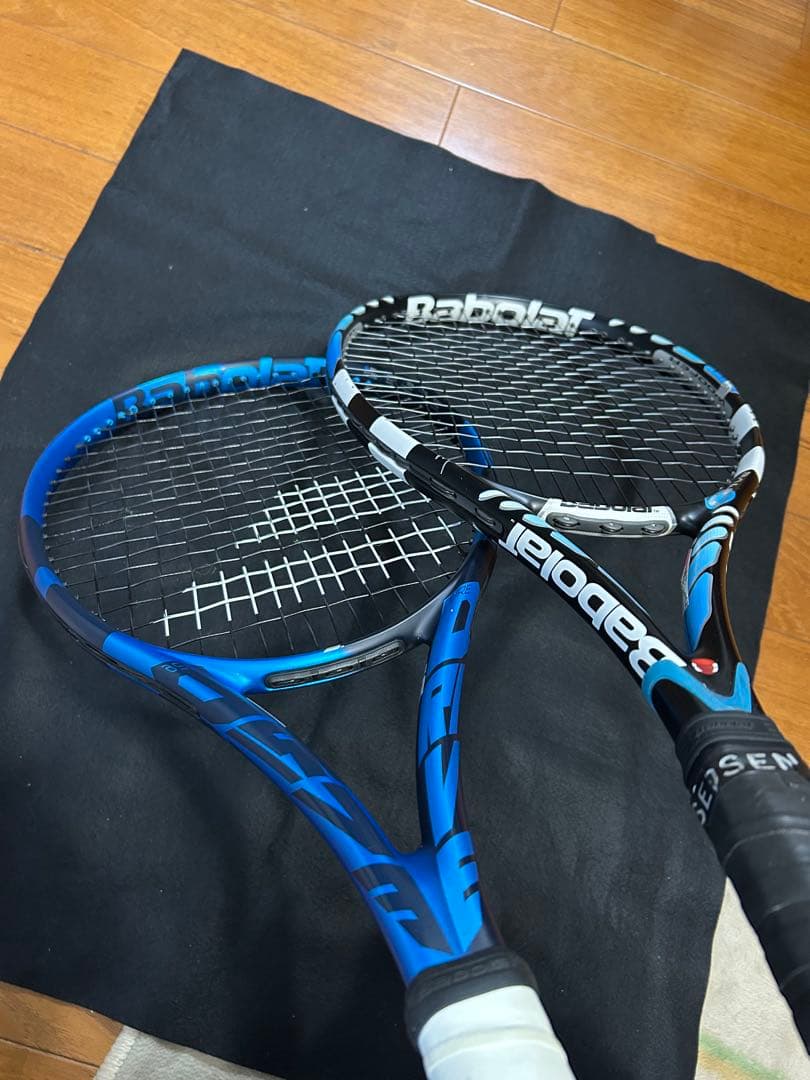 う*ん様 Babolat硬式テニスラケット2本　グリップテープ付き