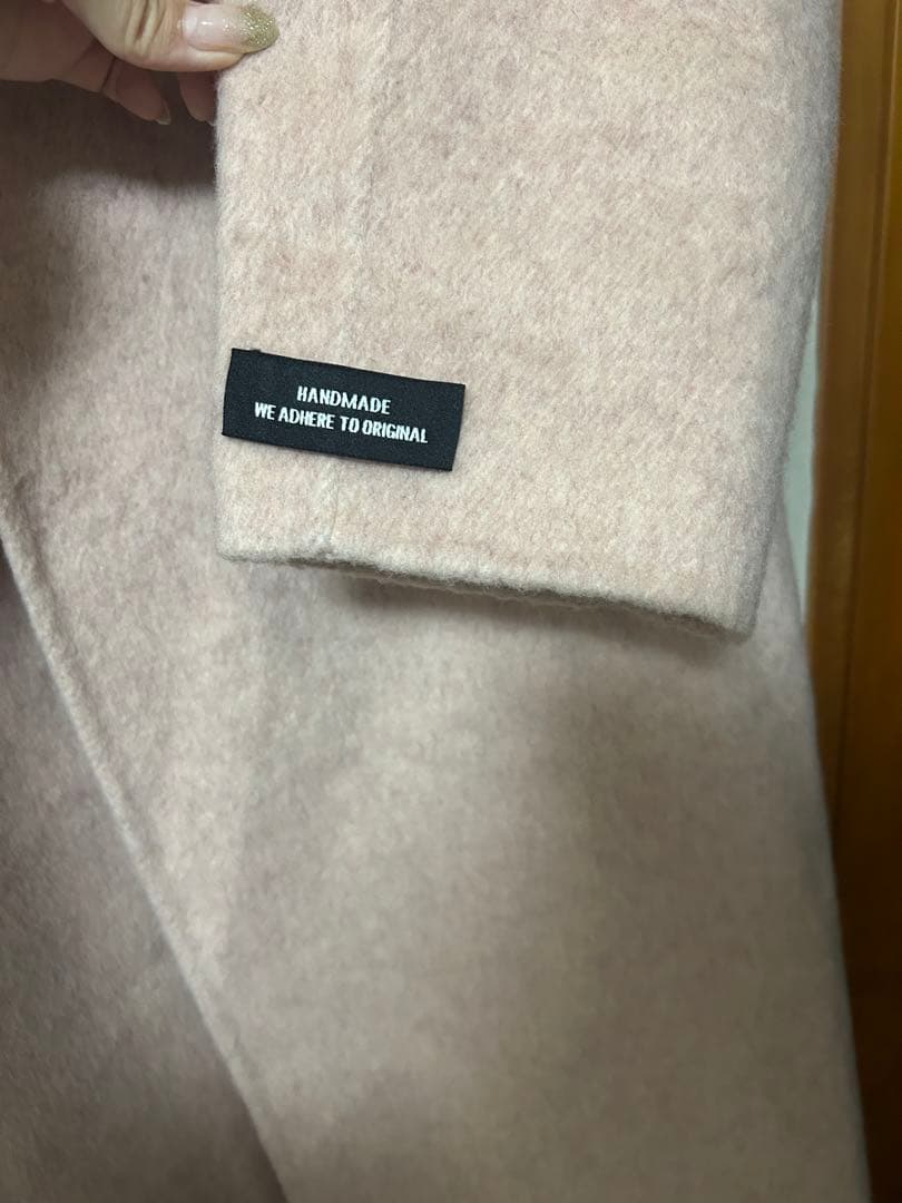 【お値下げ】ANDREA&Co. ペールウールコート ピンク