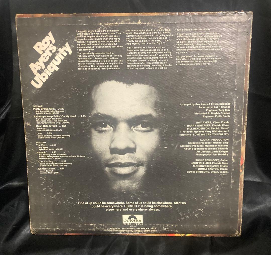 オリジナル Roy Ayers Ubiquity Soul レアグルーヴ