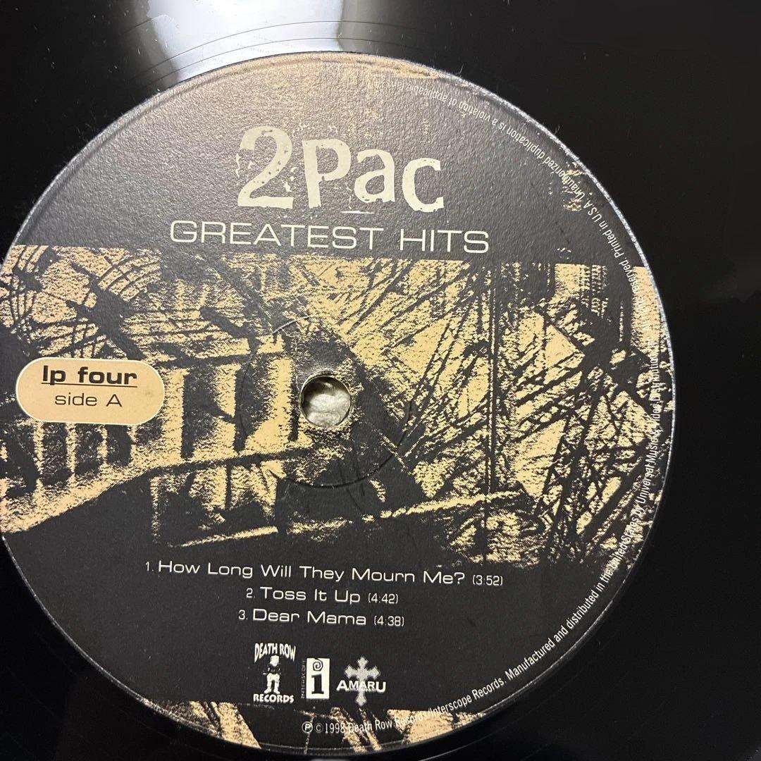 洋楽 2Pac Greatest Hits LP