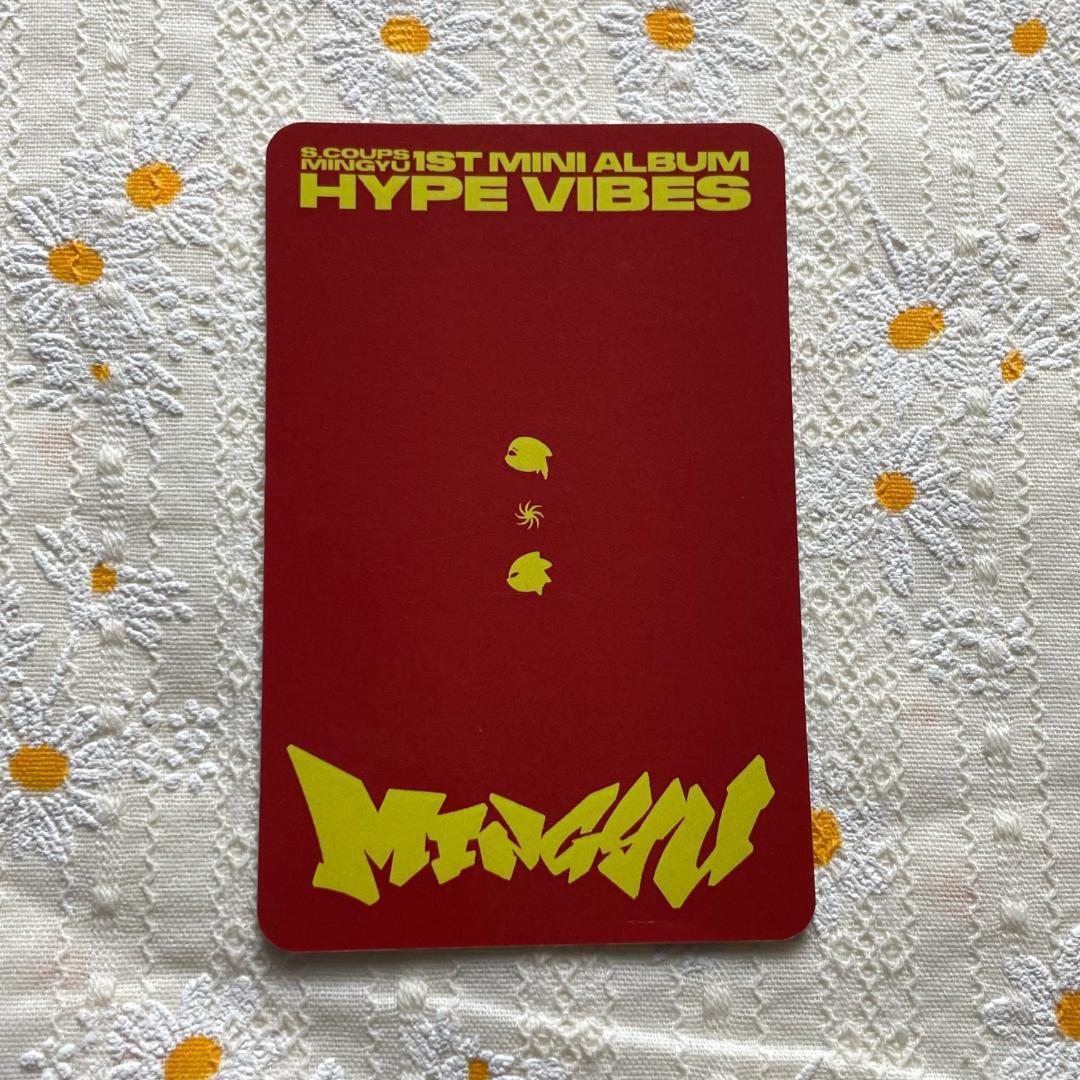 ミンギュ SEVENTEEN VIBES トレカ C×M HYPE