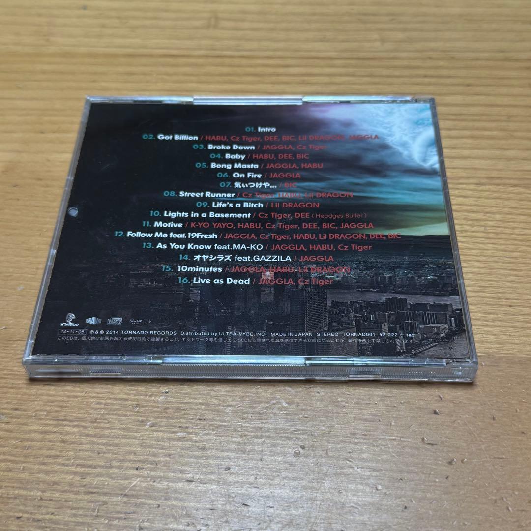 B*G様 TORNADO CD 2点セット 日本語ラップ