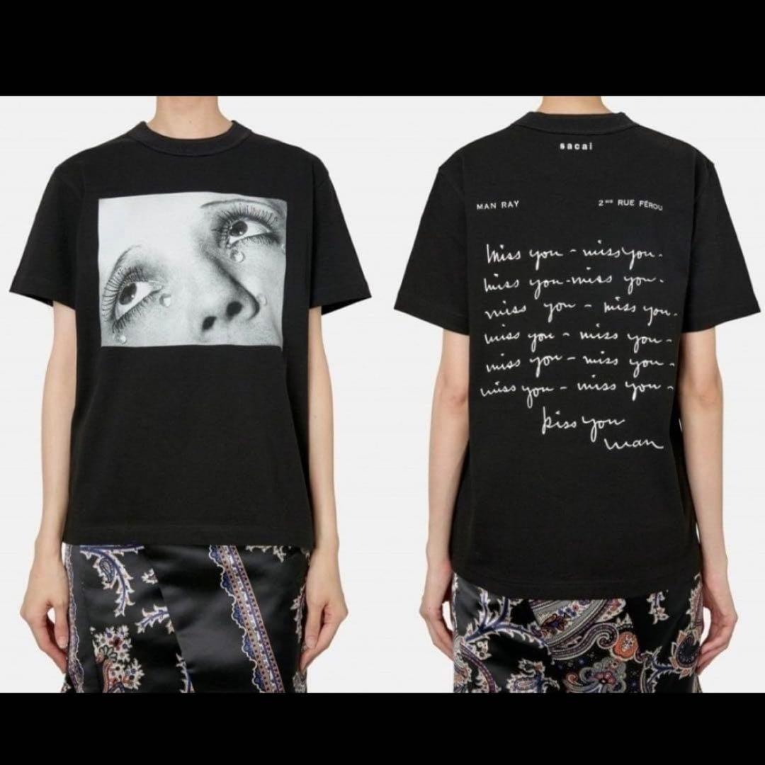 SACAI 25AW MAN RAY Tシャツ　サカイ　マンレイ