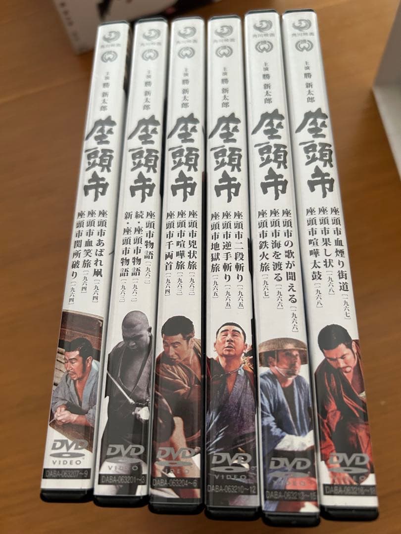 座頭市 DVD-BOX 勝新太郎 18話