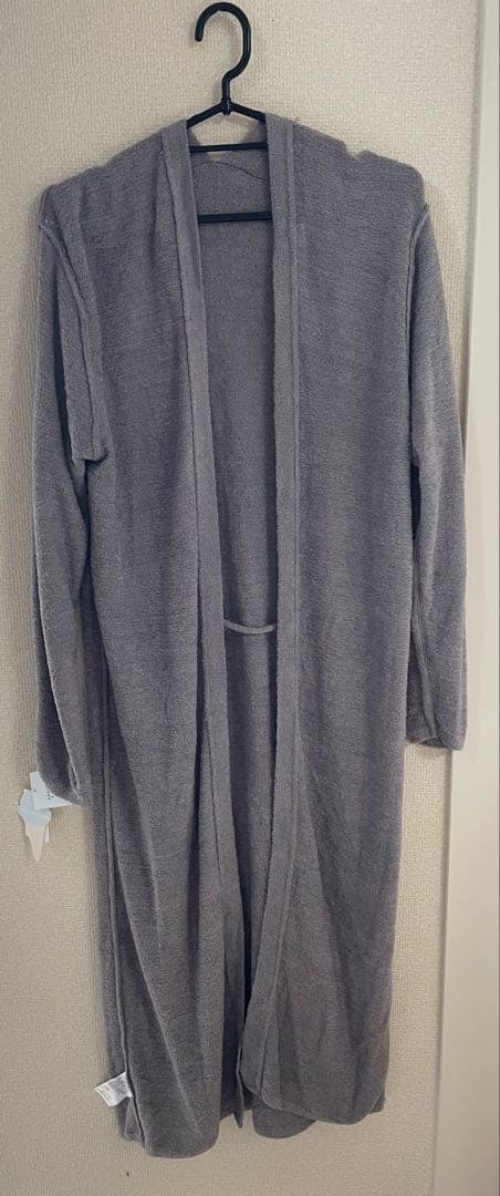 【3739】新品未使用 gelato pique ロングカーディガン グレー