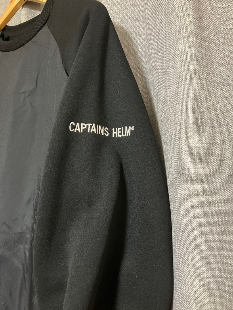 【マーボー】CAPTAINS HELM 裏起毛 異素材スウェット
