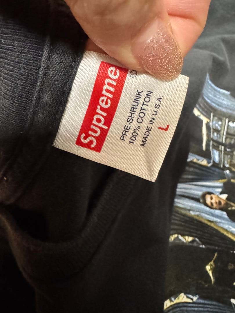 Supreme Scarface Tシャツ Lサイズ ブラックスカーフェイス