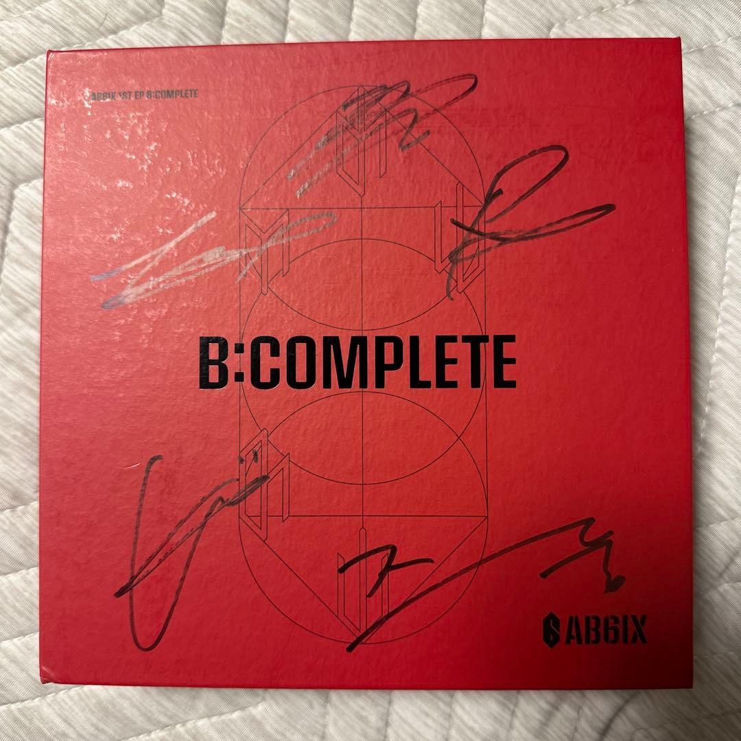 AB6IX B:COMPLETE 直筆サイン入りアルバム