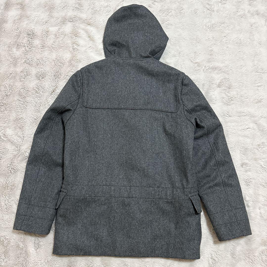 【美品】Paul Smith ダッフルコート カシミヤ混 フード L グレー