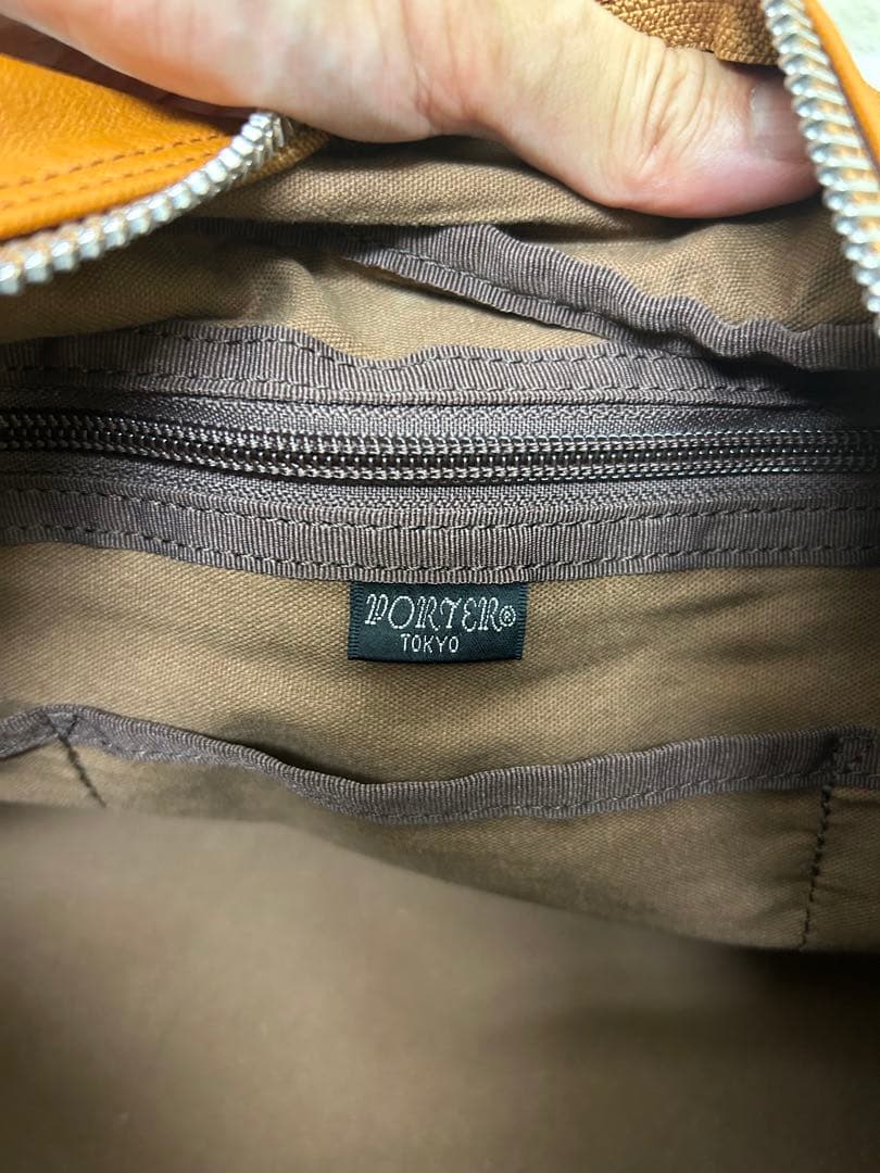 PORTER ポーター ハンドバッグ ミニボストンバッグ ブラウン