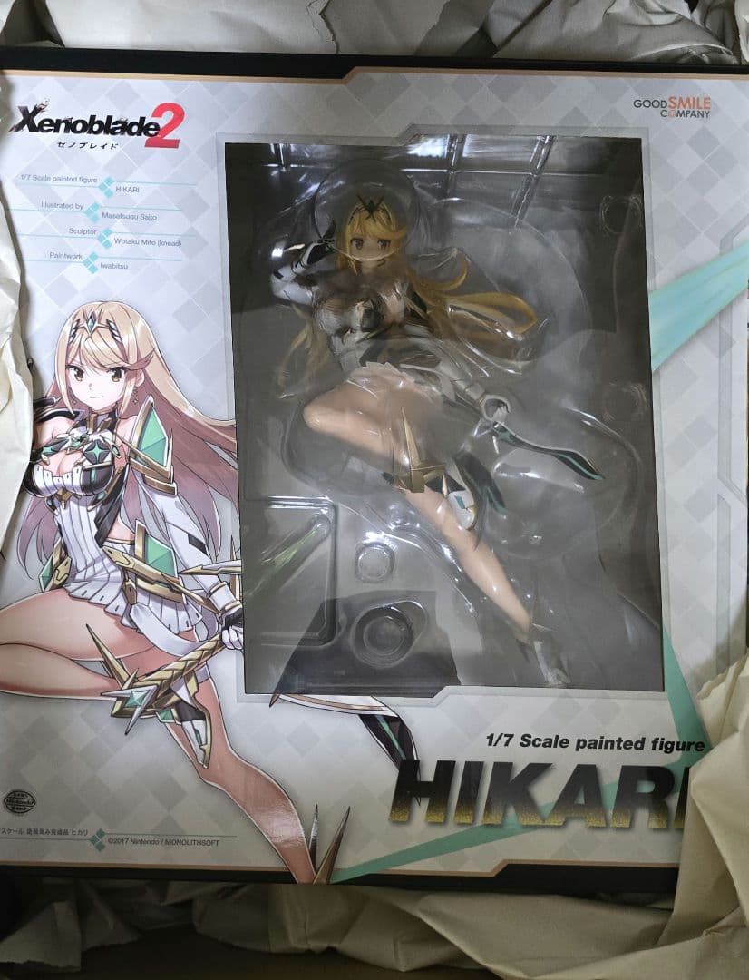 ゼノブレイド2　フィギュアセット　ホムラ　ヒカリ　ニア