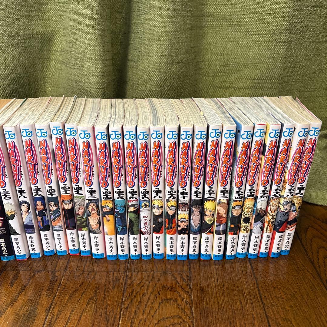 NARUTO 37巻から59巻 闇の書、兵の書、臨の書