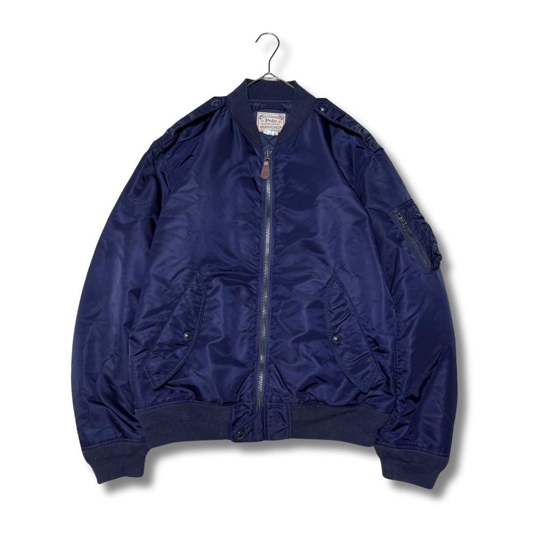 現行品 Polo Ralph Lauren ツイルダウンボンバー ジャケット