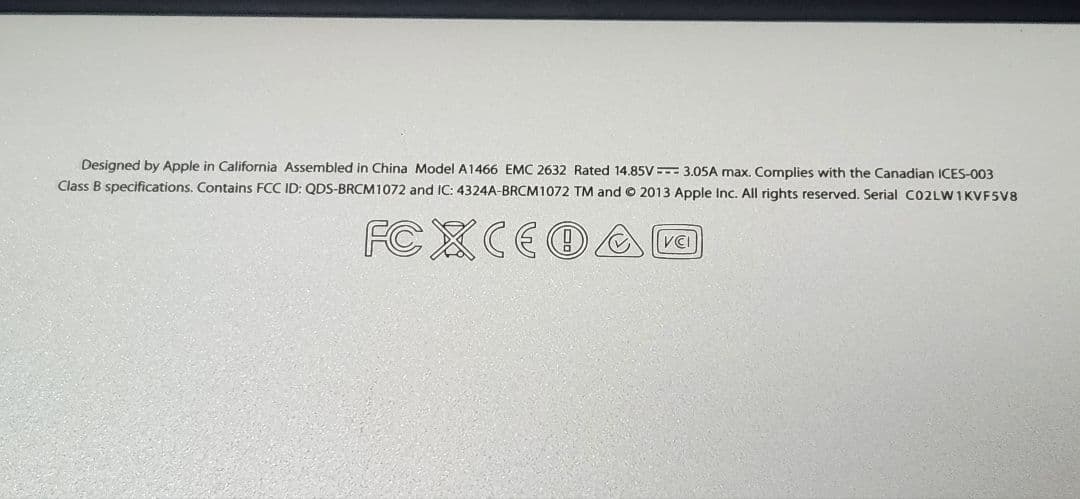 MacBookAir2013(MID)美品