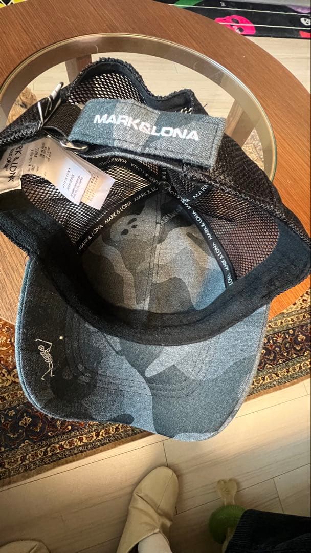 MARKLONA 迷彩スカルキャップ