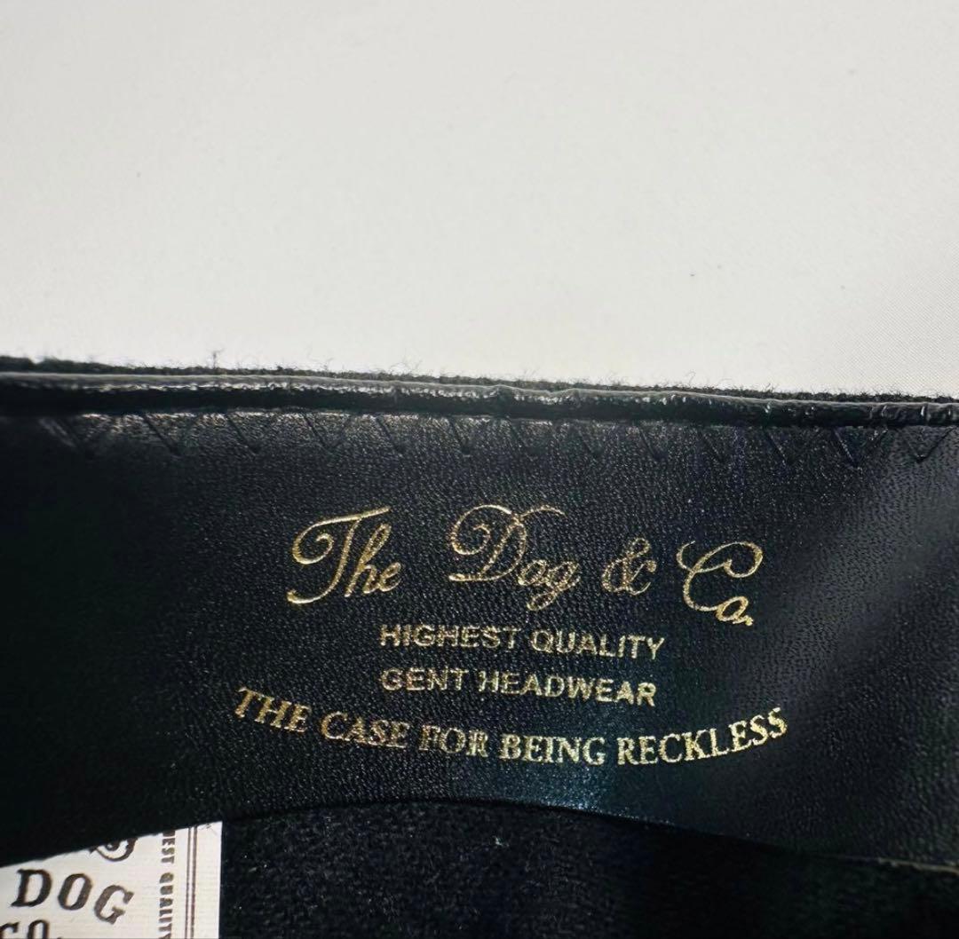 THE H.W.DOG&CO. ベースボールキャップ ウール　ブラック 黒 帽子