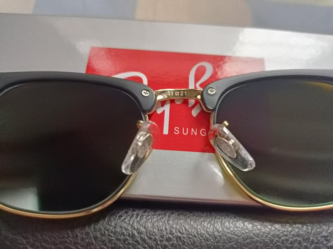 美品 Ray-Ban クラブマスター RB3016 レイバンサングラス