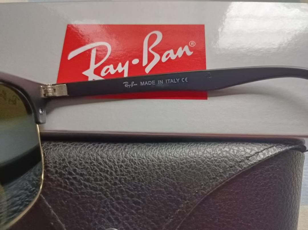 美品 Ray-Ban クラブマスター RB3016 レイバンサングラス