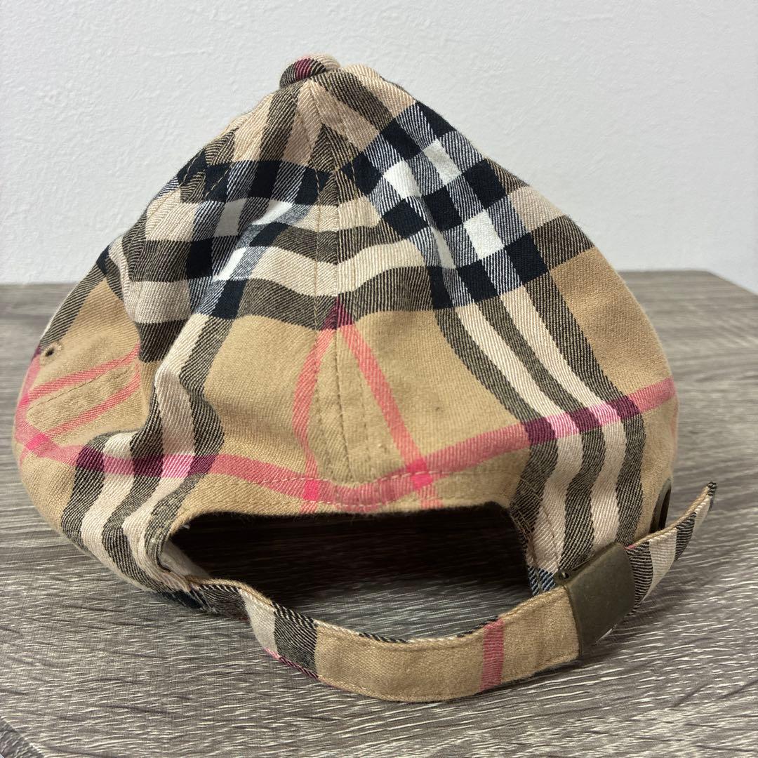 BURBERRY バーバリー チェック柄 ベースボールキャップ ゴルフ old