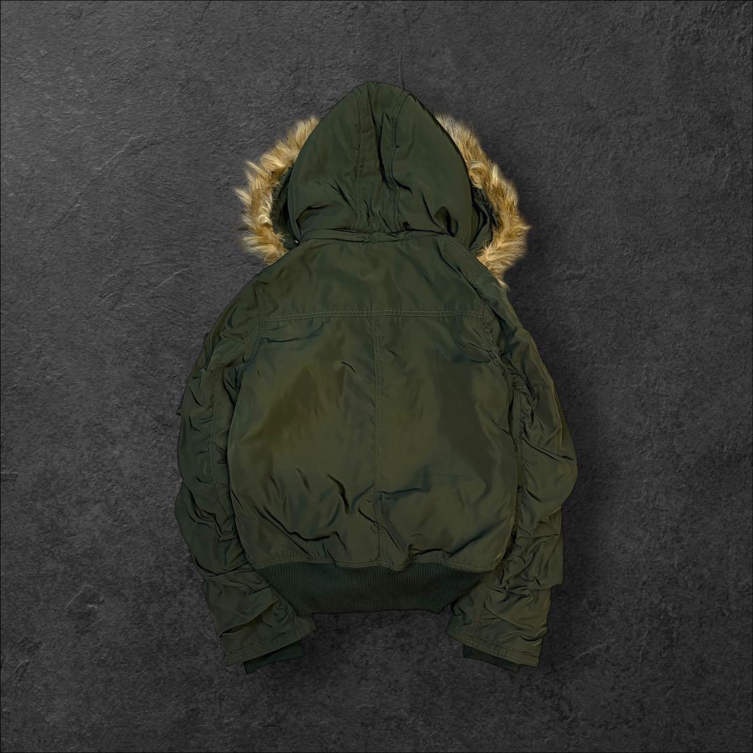 00s y2k ボンバージャケット N-2B archive grunge
