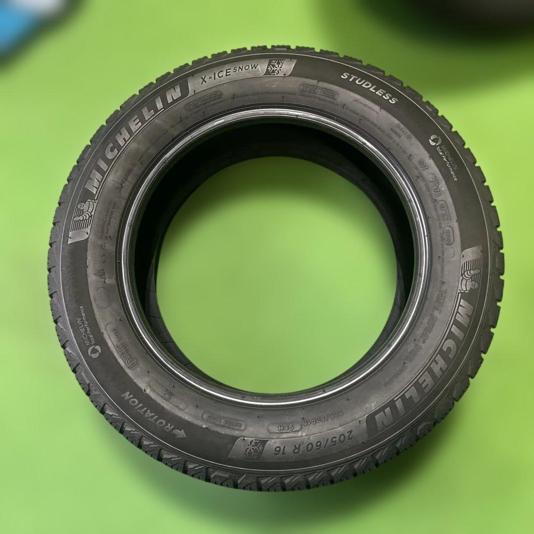 205/60R16 X-ICE  20年製 2本分　1657-①