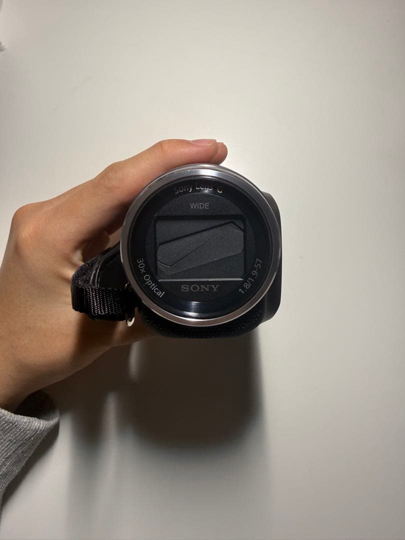 【美品】SONY ビデオカメラ HDR-CX680 ハンディカム（TI）