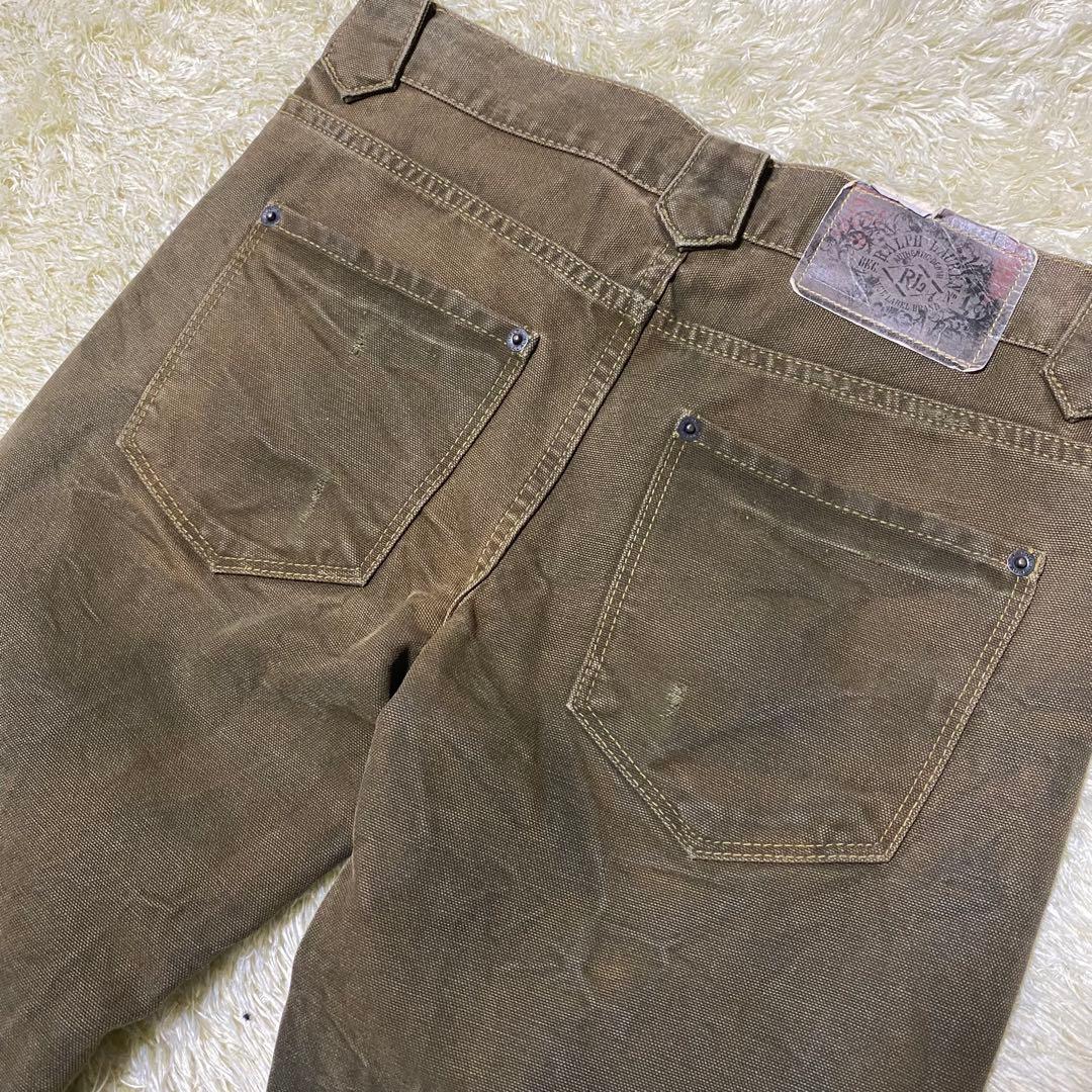 Ralph Lauren BLUE LABEL ブーツカット 刺繍 デニム 9