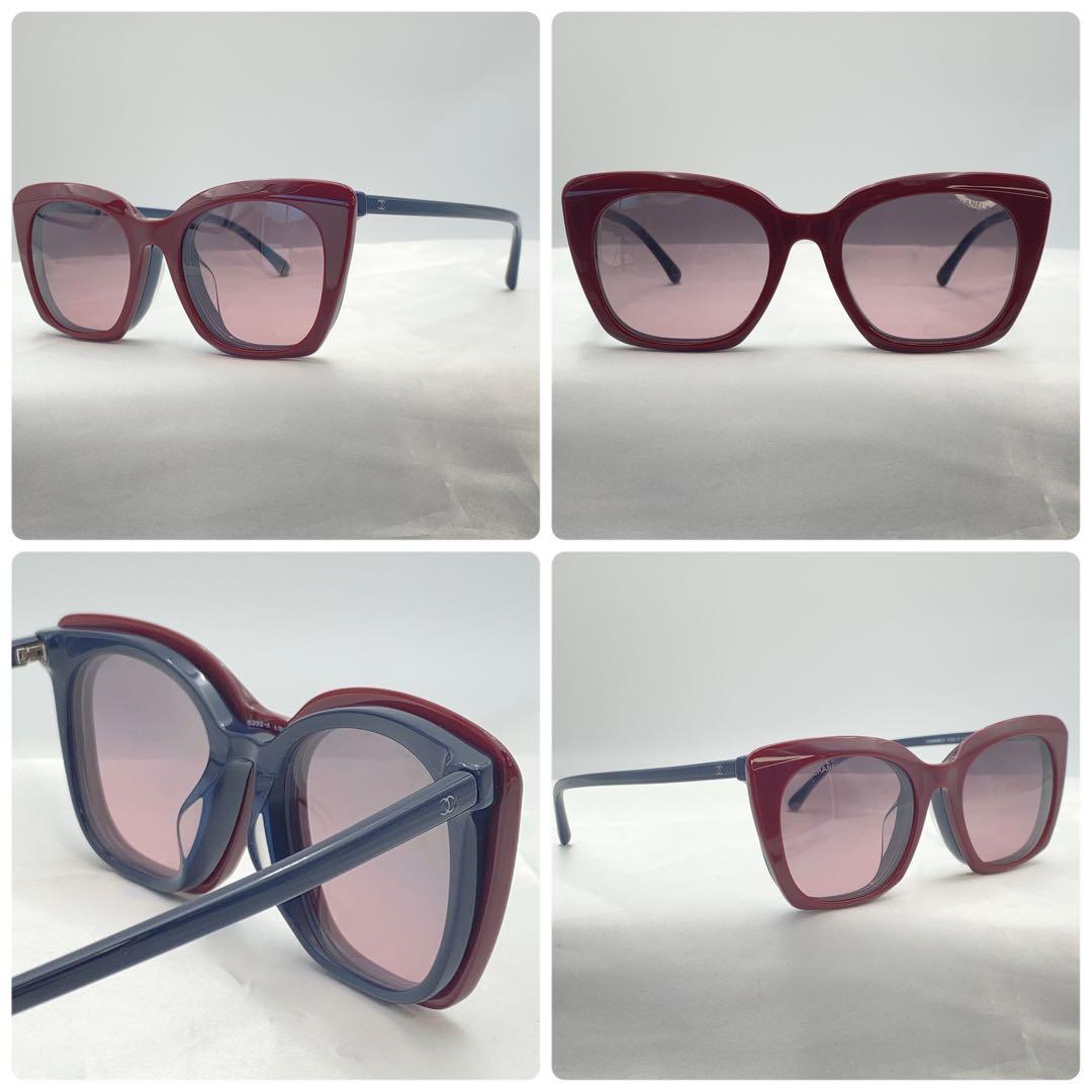 CHANEL サングラス　メガネ　5392-A クリップオン　3WAY 極美品