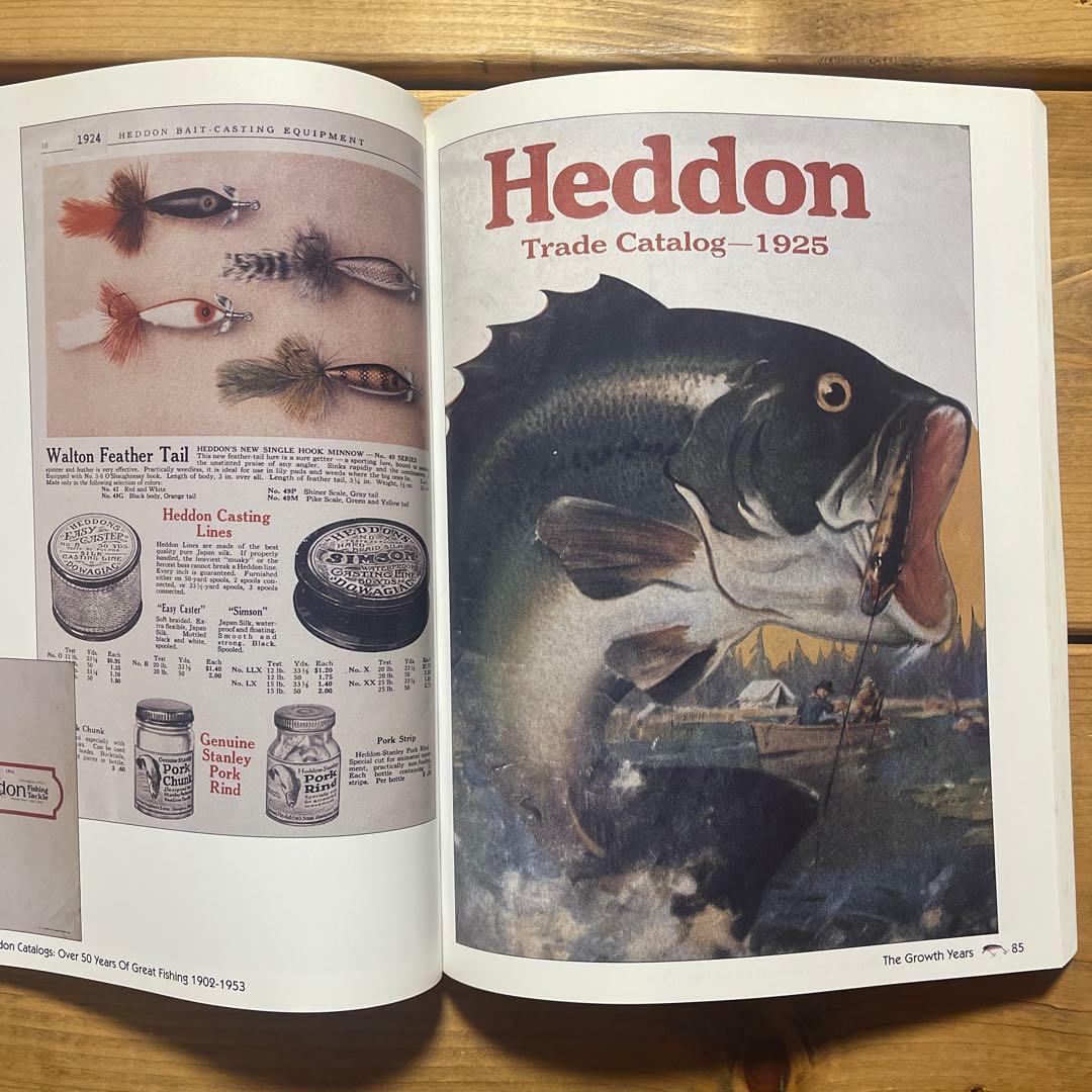 Heddon Catalogs 1902-1953 .洋書　ヘドン　カタログ