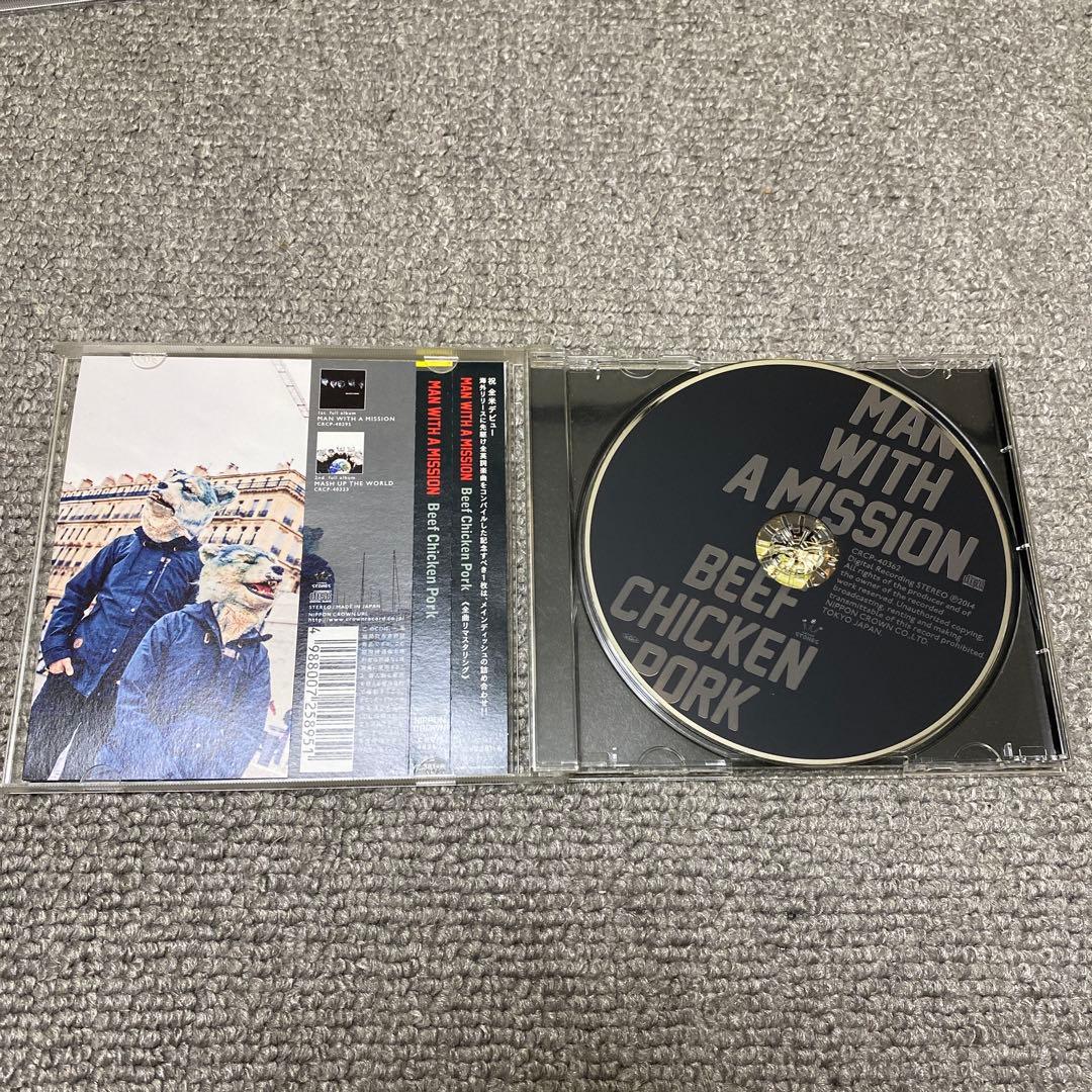 MAN WITH A MISSION CD＋DVD 5点セット ロックバンド