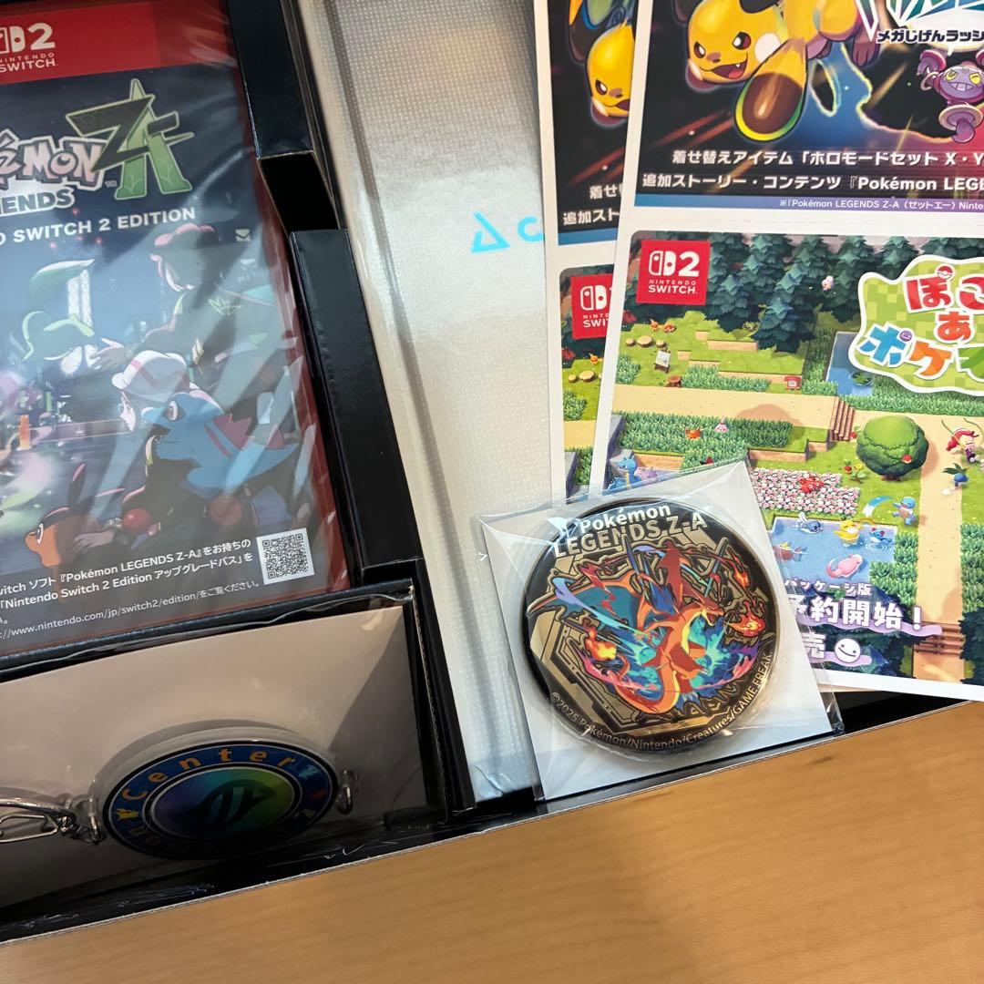 ポケモンレジェンズZ-A ポケセン 早期購入特典＋イオン限定缶バッチ