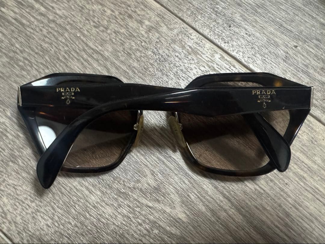 PRADA サングラス SPR 04T ブラウン 鼈甲柄
