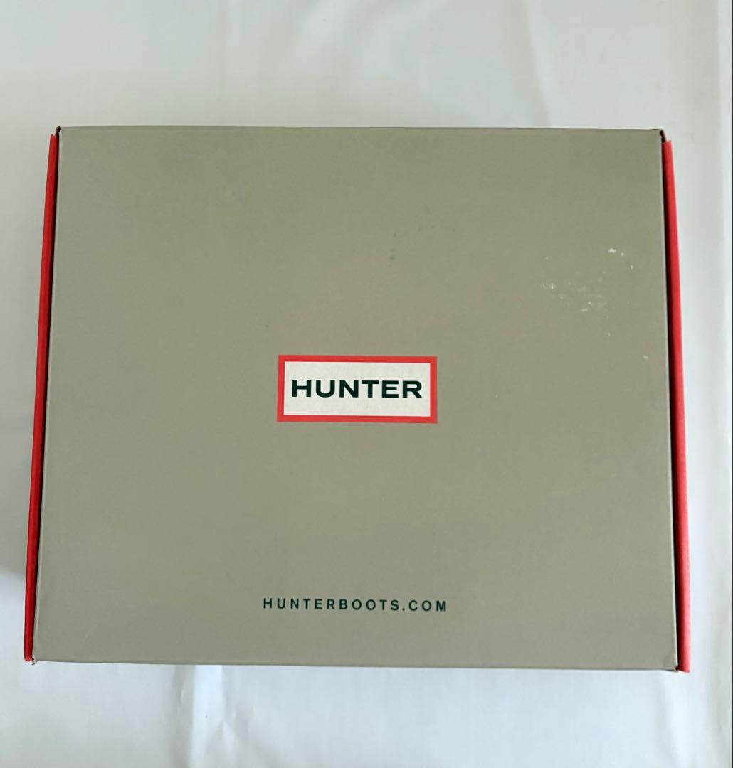 【新品・未使用品】HUNTER　ハンター　レインショートブーツ　UK6