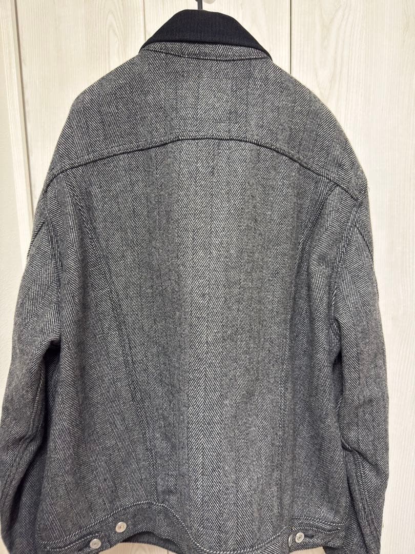 Levi's リーバイス【美品】ヘリンボーン トラッカージャケット サイズXL