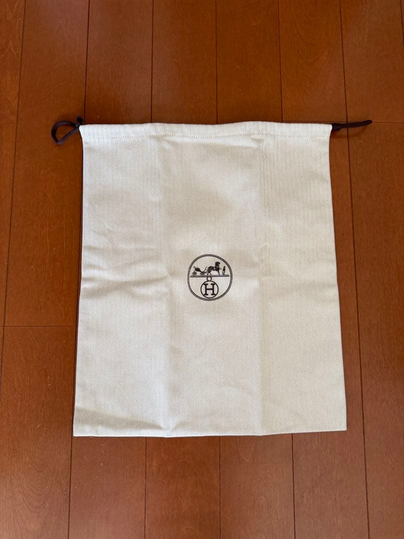 HERMES エルメス保存袋　白 2点セット