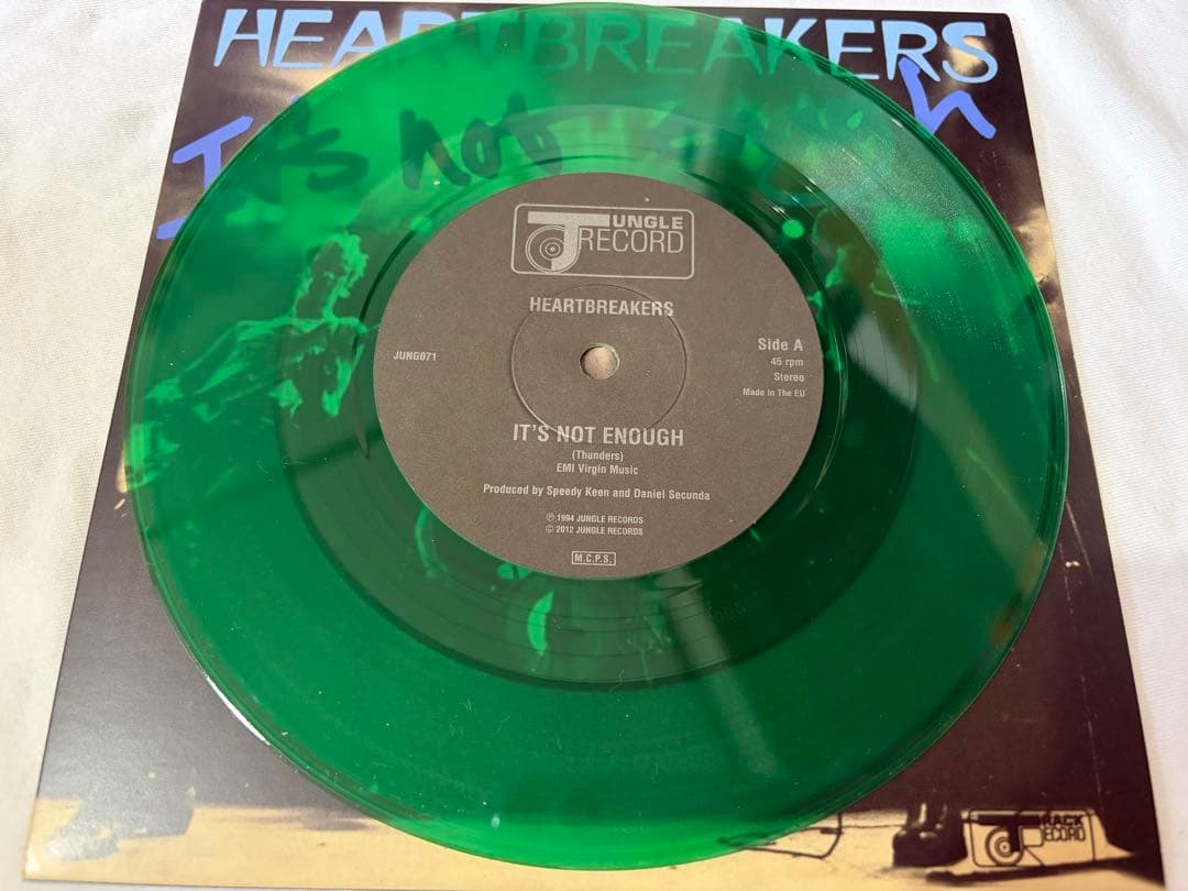 HEARTBREAKERS 7インチ ジョニーサンダース　入手困難　人気品