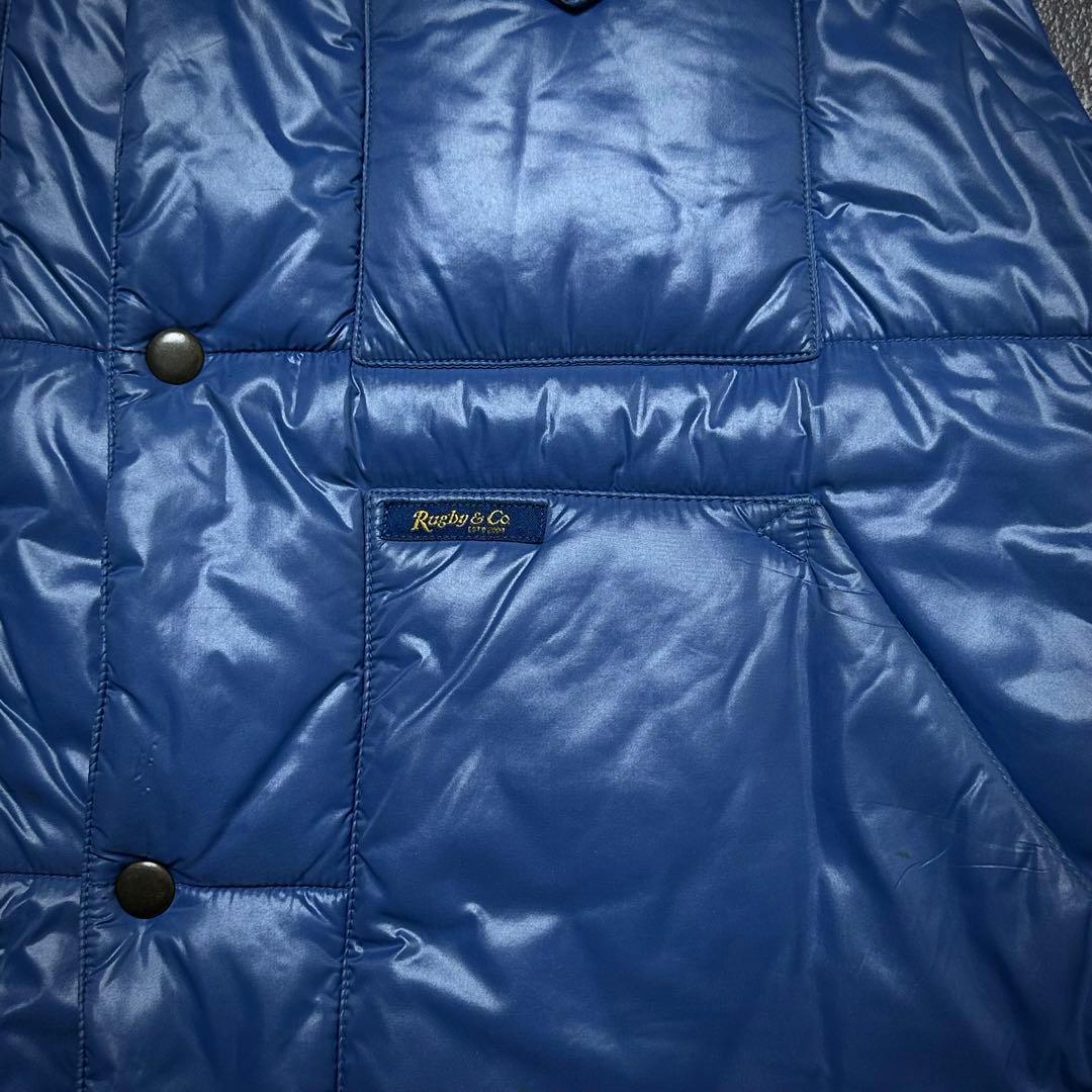 ラルフローレン RUGBY パファーベスト ワッペン POLO ポロ 中綿